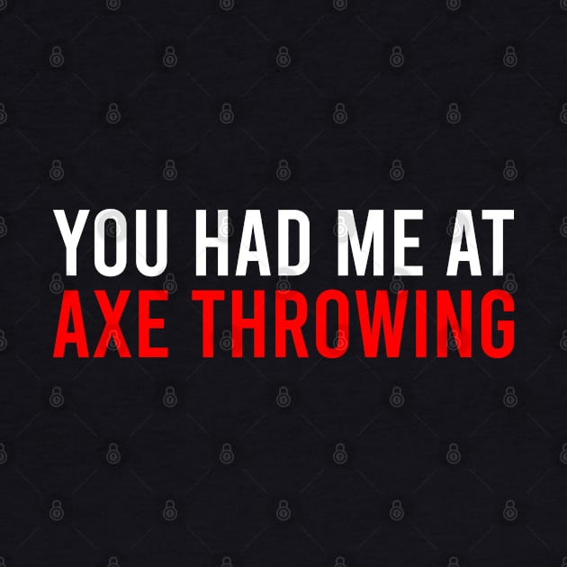 Axe throwing by medd.art